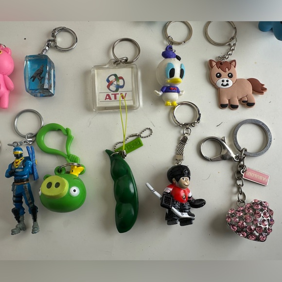 Assorted Kids Toy Keychains Set - Picture 2 of 11